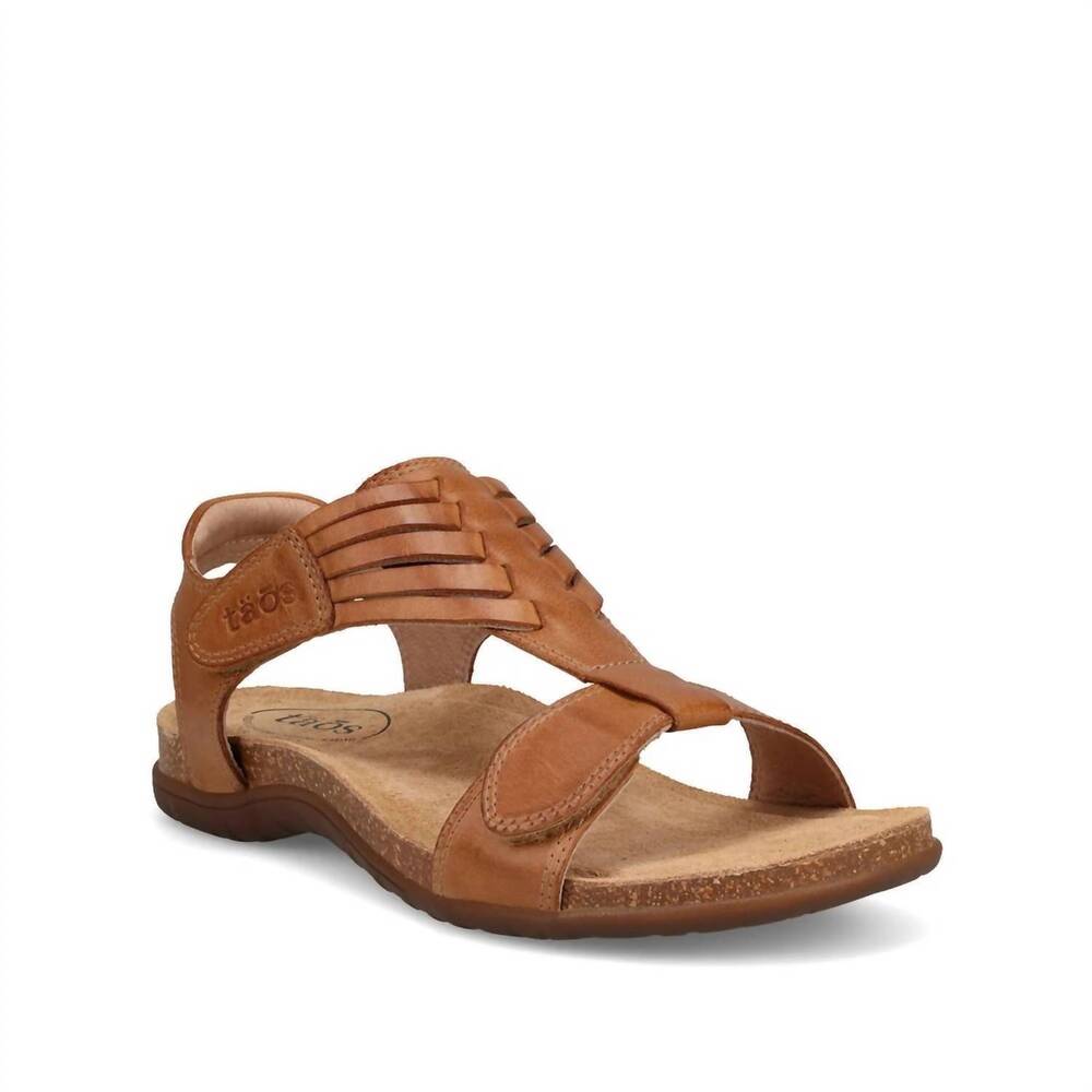 NEW TAOS women's wonderful sandal in camel